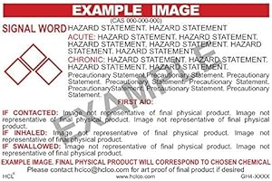 Cosmoline 1060 GHS Label - 2" x 3" (Pack of 25)