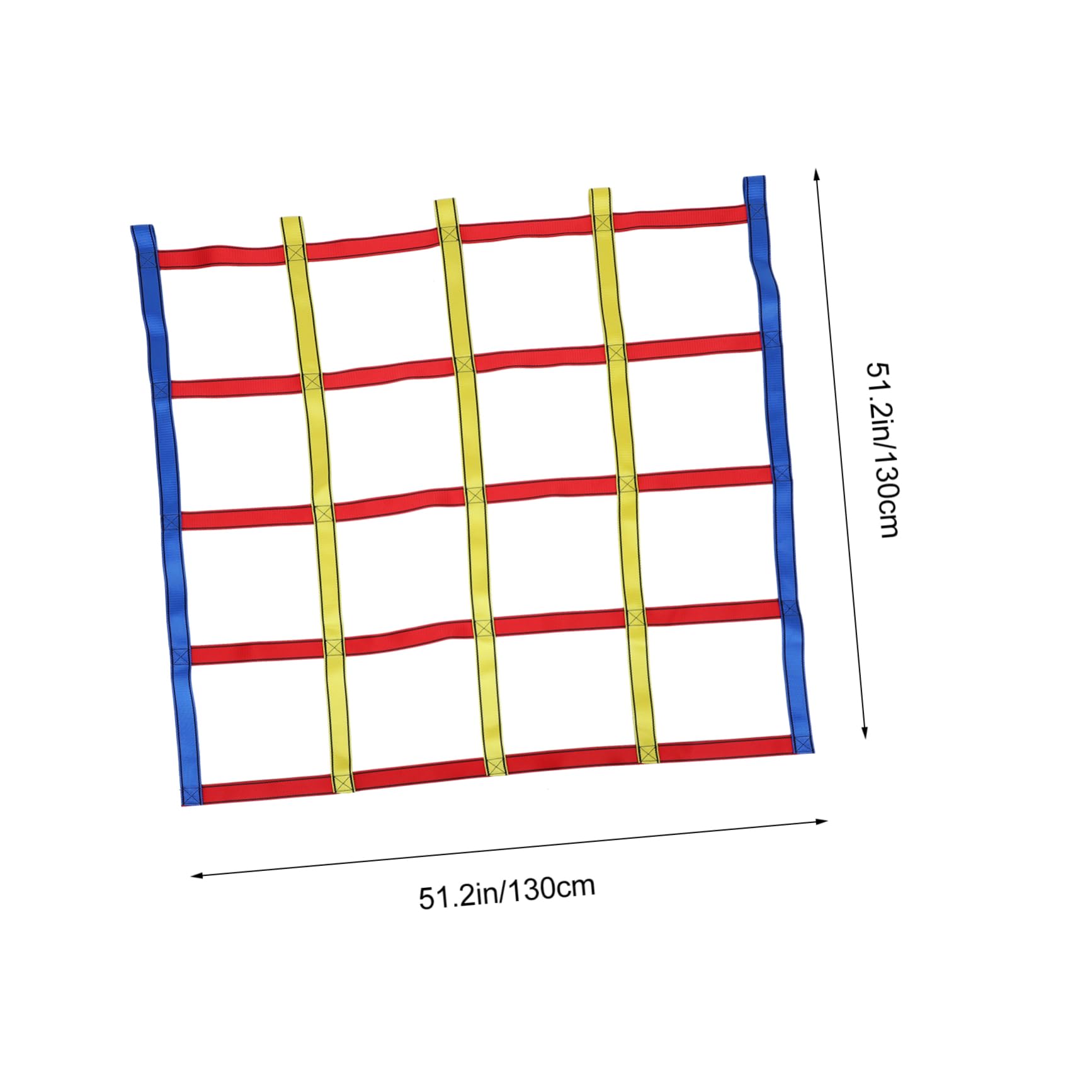 Toyvian 1 Set Colorful Climbing Net Durable Outdoor Plaything for Physical Activity and Confidence Building for Climbing Fun and Adventure