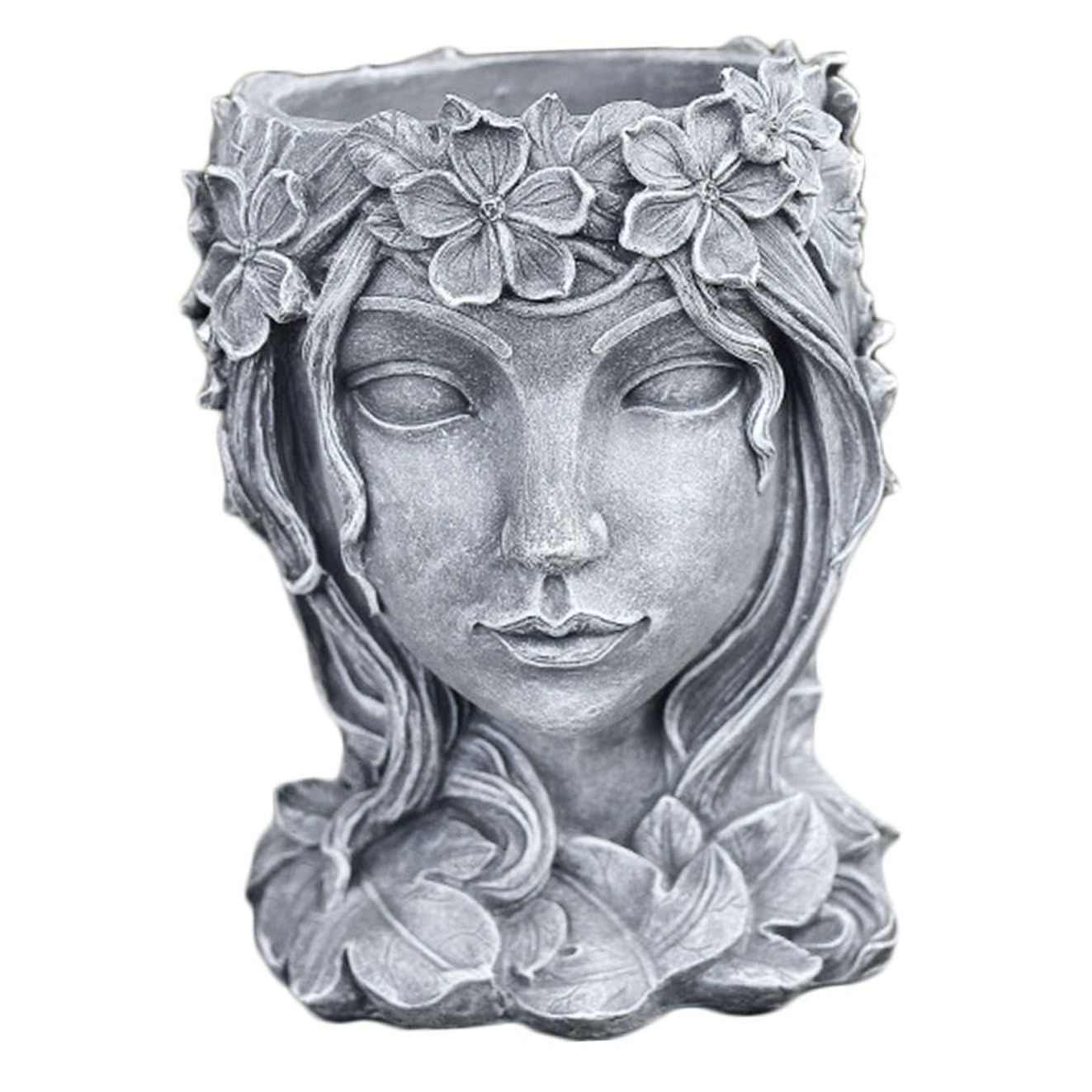 Pot de fleurs décoratif fille le cadeau idéal pour amoureux de plantes