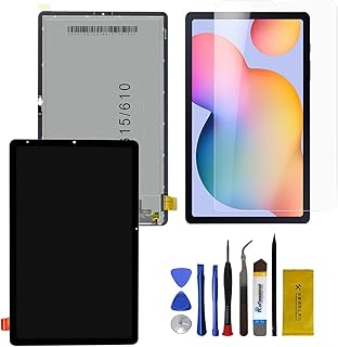 LCD Touch Screen Display Assembly for Samsung Galaxy Tab S6 Lite P610 SM-P610 SM-P615 10.4 inch LCD Display Touch Screen Digitizer Glass Assembly Repair Parts