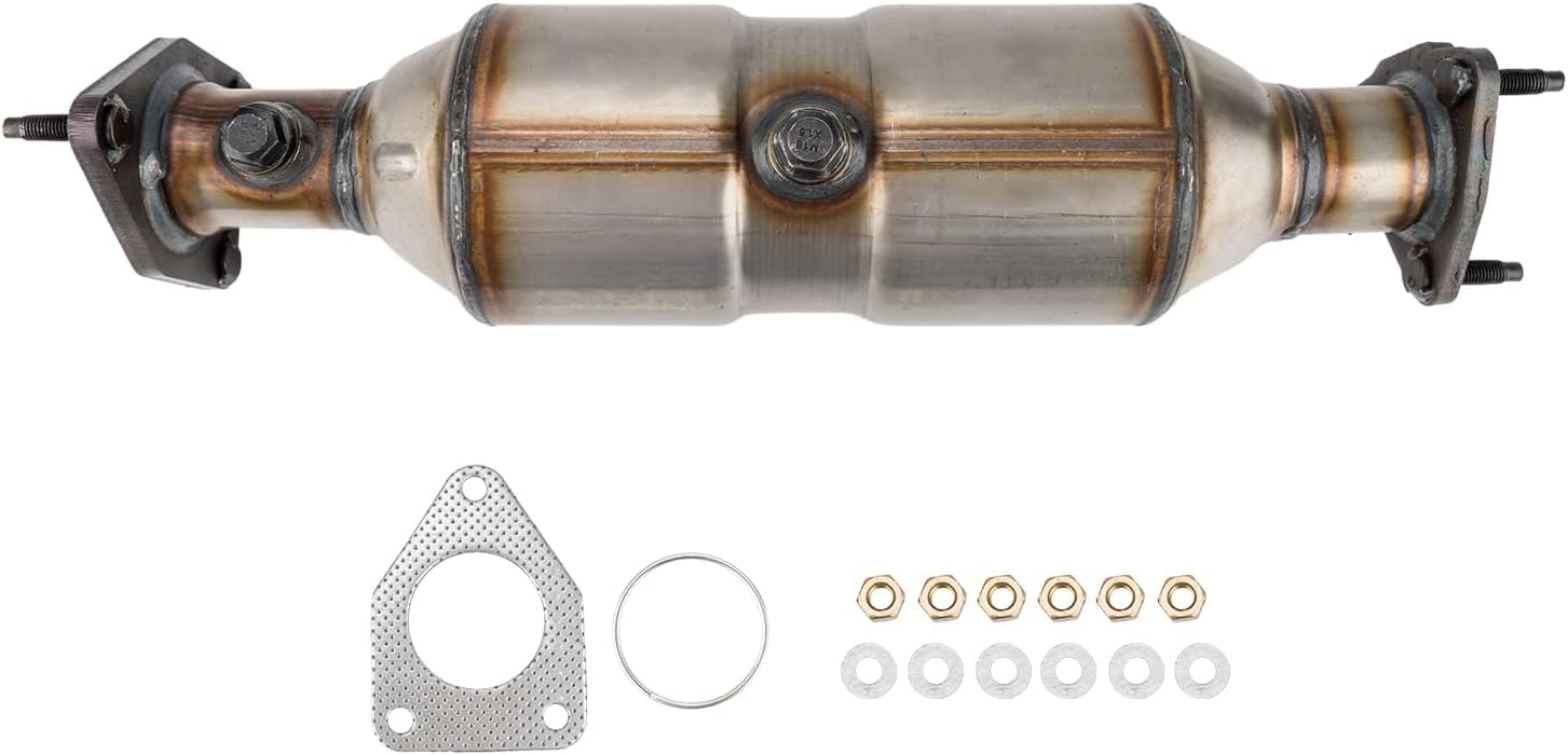 EPA 16369 Catalytic Converter Replacement for Odyssey 1999-2004 3.5L, Accord 1998-2002 3L, TL 1999-2003 3.2L, CL 2001-2003 3.2L, High Flow Catalytic Convertor, Catalytic Convert, 1pcs