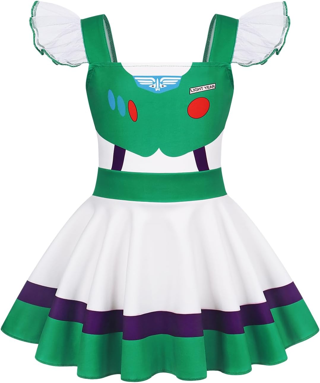 Eledobby Girls Princess Dress Up Toddler Halloween Cosplay Outfits Christmas Birthday Gift Party Clothes