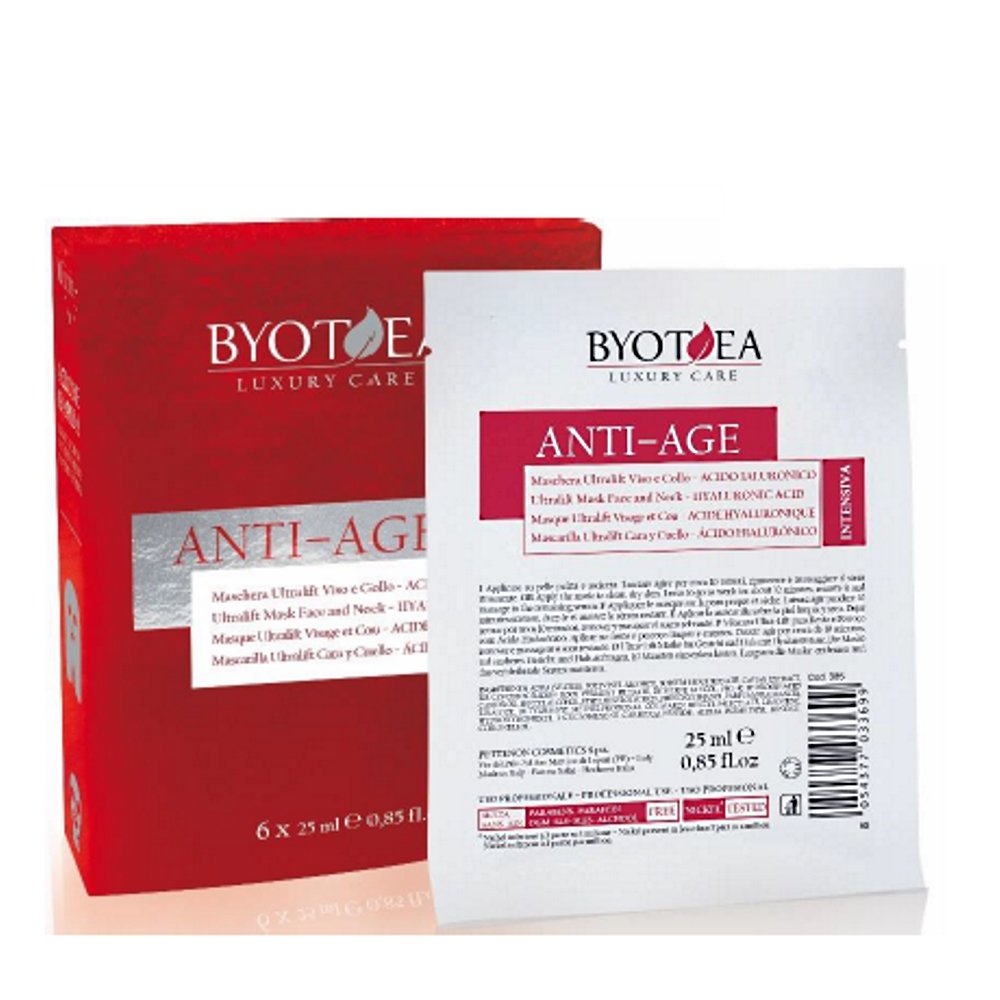 MASCARILLA ULTRALIFT CARA Y CUELLO INTENSIVA 6X25ML