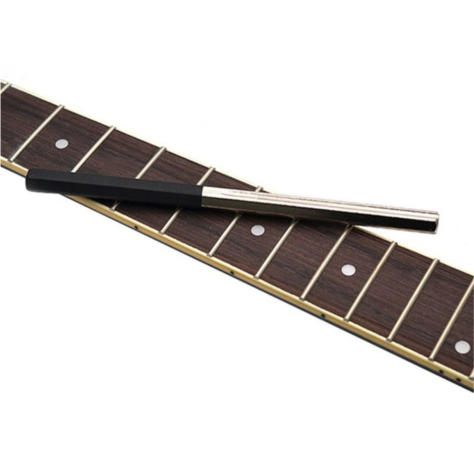 narzędzia do naprawy gitar Narzędzia Do Polerowania Progów Gitarowych Ze Stali Nierdzewnej Pilniki Sześciokątne Pałeczki Fazowania Gitary