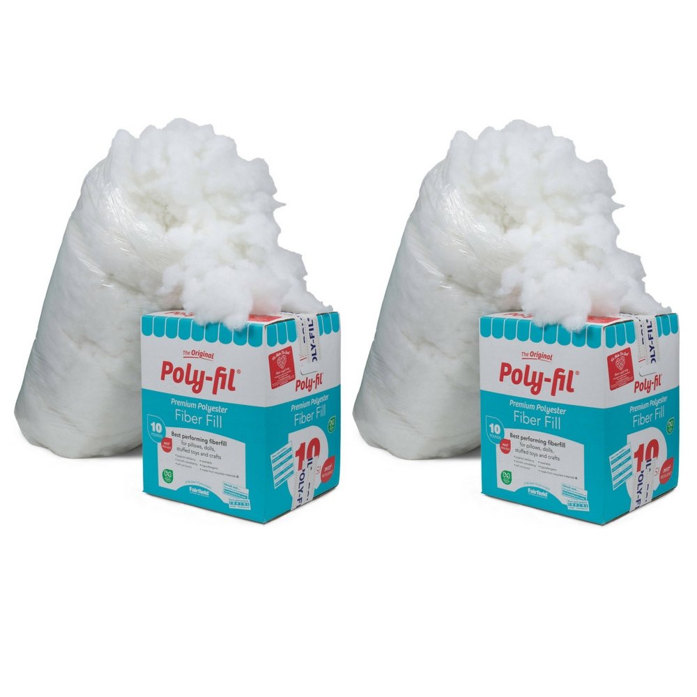 Fairfield PF-10 Poly-Fil Premium Fiber (sdfg, 2 Pack)