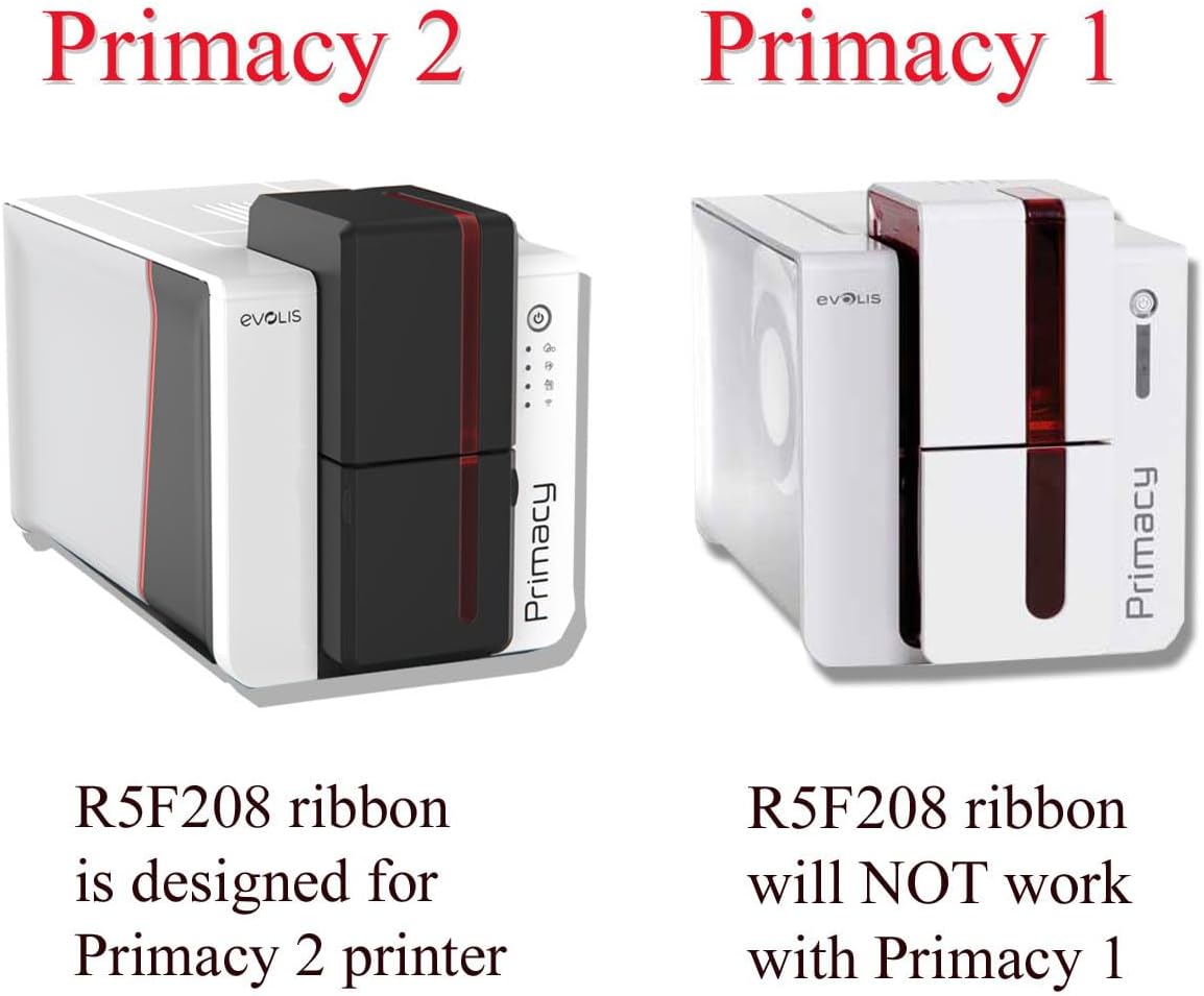Evolis Primacy 2 R5F208A100 Color Ribbon - YMCKO - 300 Prints