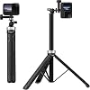 TELESIN 360 selfie stick Tripod stand GoPro, wall mount extension pole Monopod handle go grip Pro Max Hero 12 11 10 9 8 Insta360 X3 GO 3 Ace Pro DJI action 3 4 pocket 2 3 camera accessories