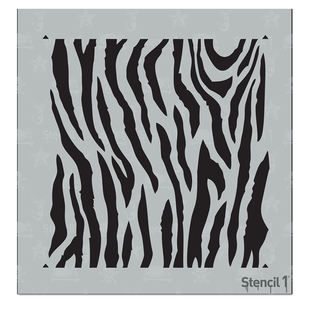 Amazon.co.jp: Zebra Printステンシル5.75 