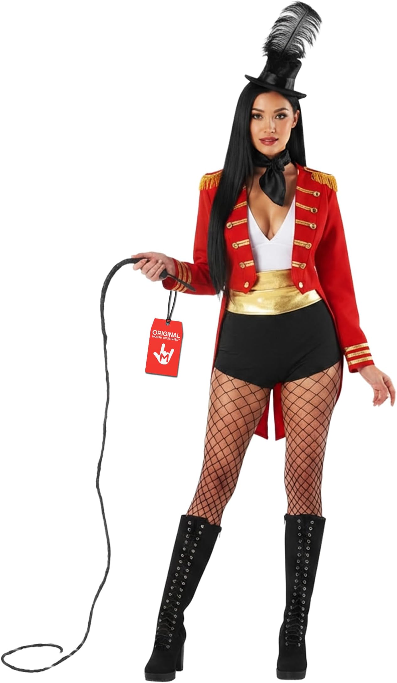 Womens Circus Ringmaster Costume, Lion Tamer Outfit for Women, Ringmaster Dress, costumes for women