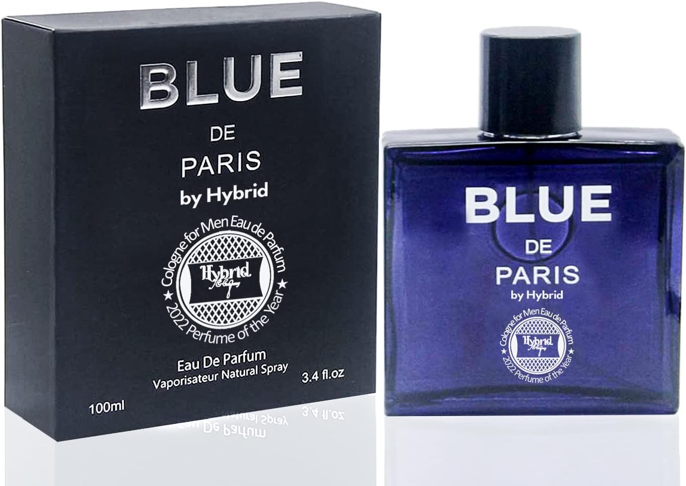 Blue De Paris for Ceo Men’s Classic Scent Perfume Eau De Toilette Spray 100 ML