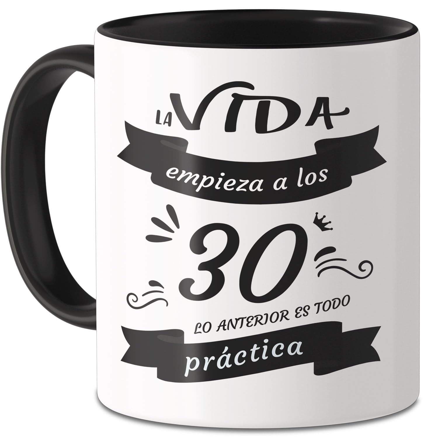 I LOVE MOM Taza 30 Cumpleaños Aniversario Mujer Hombres Tazas Desayuno Originales para Regalar Regalos Fiesta de 30 Cumpleaños Aniversario para Familiares Amigos