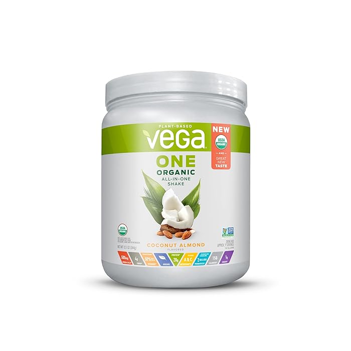 Buy Vega Organic AllinOne Vegan Protein Powder Coconut Almond (9