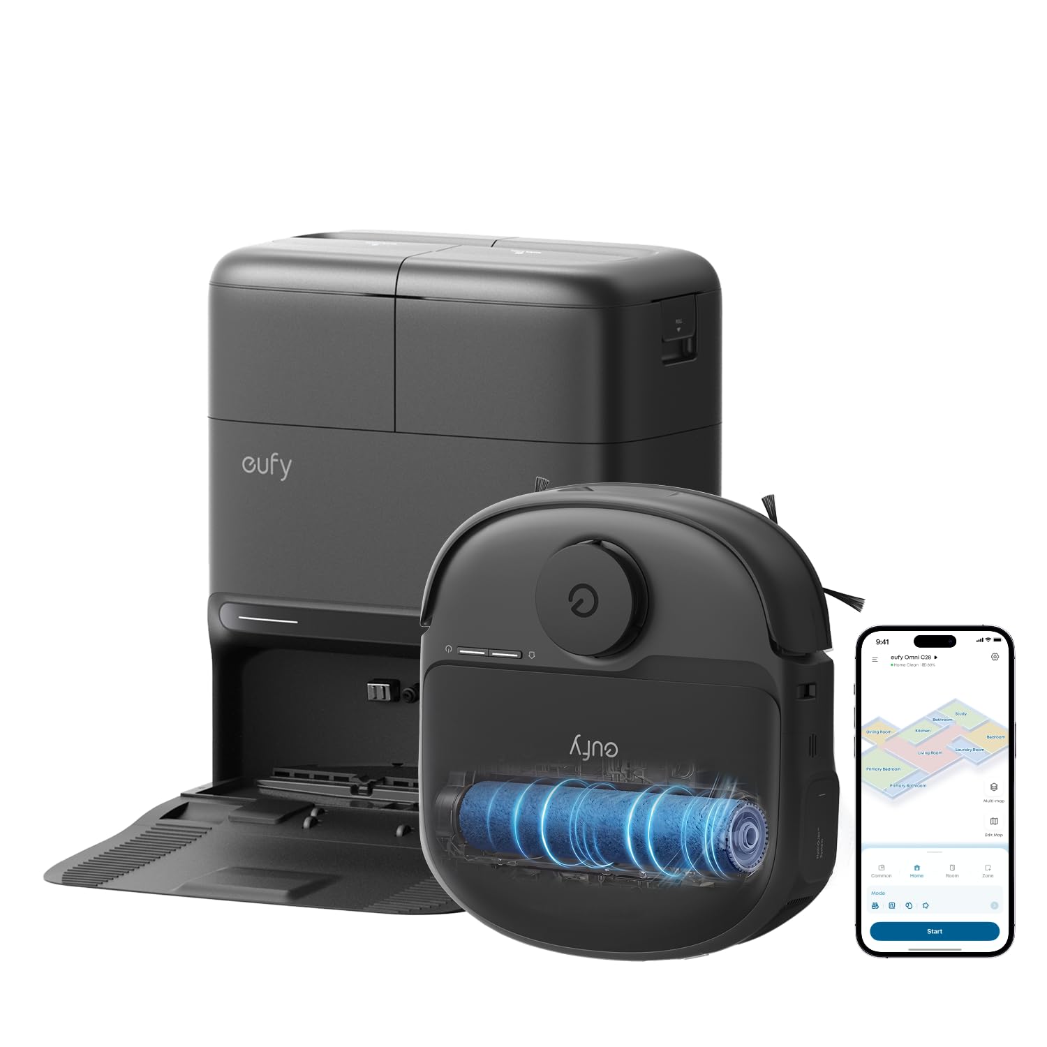 Eufy by Anker Omini C28 Robot Vacuum Cleaner HydroJet 5 in 1