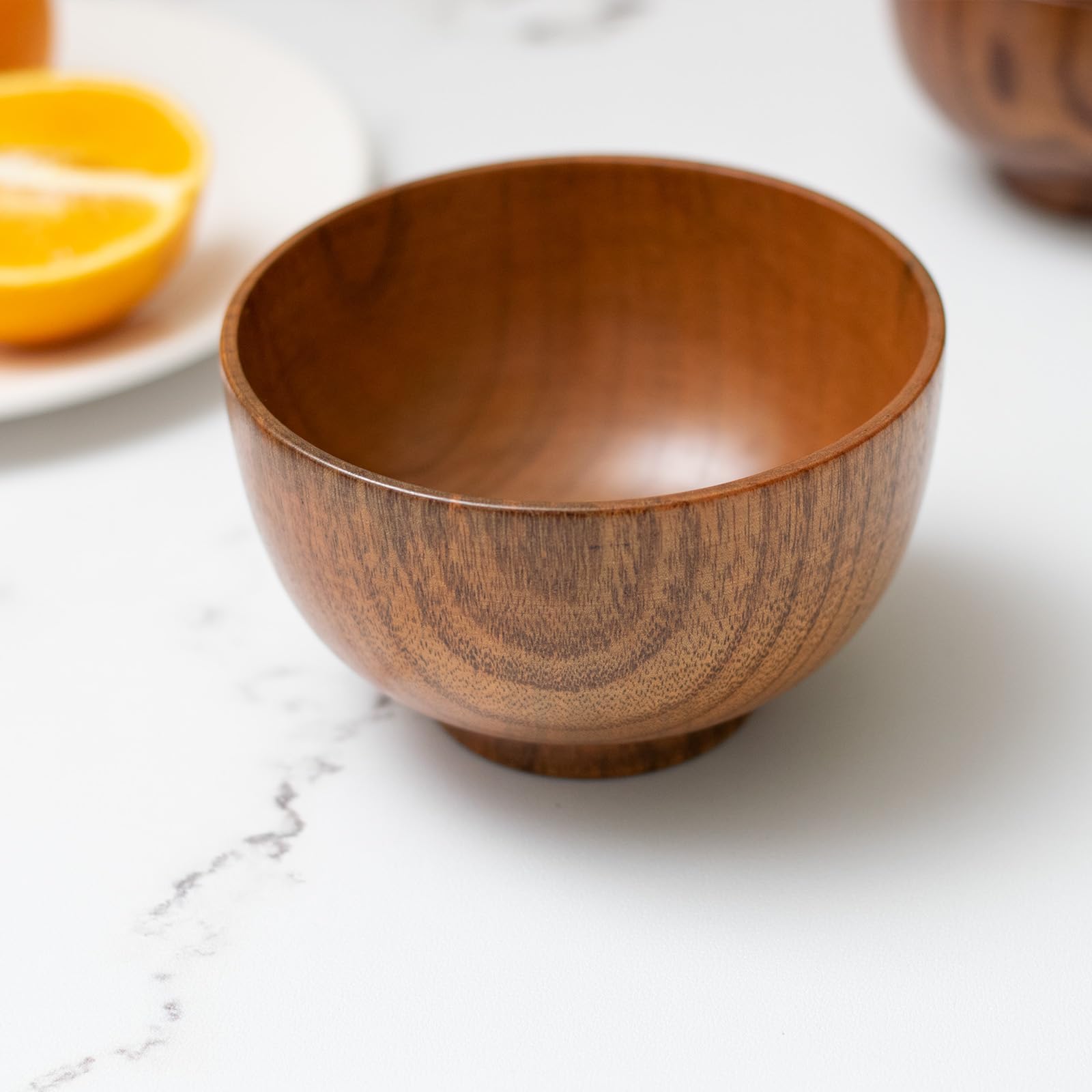 Amazon.com | Cospring Handmade Wood Bowl, Mug, for Rice, Soup, Dip