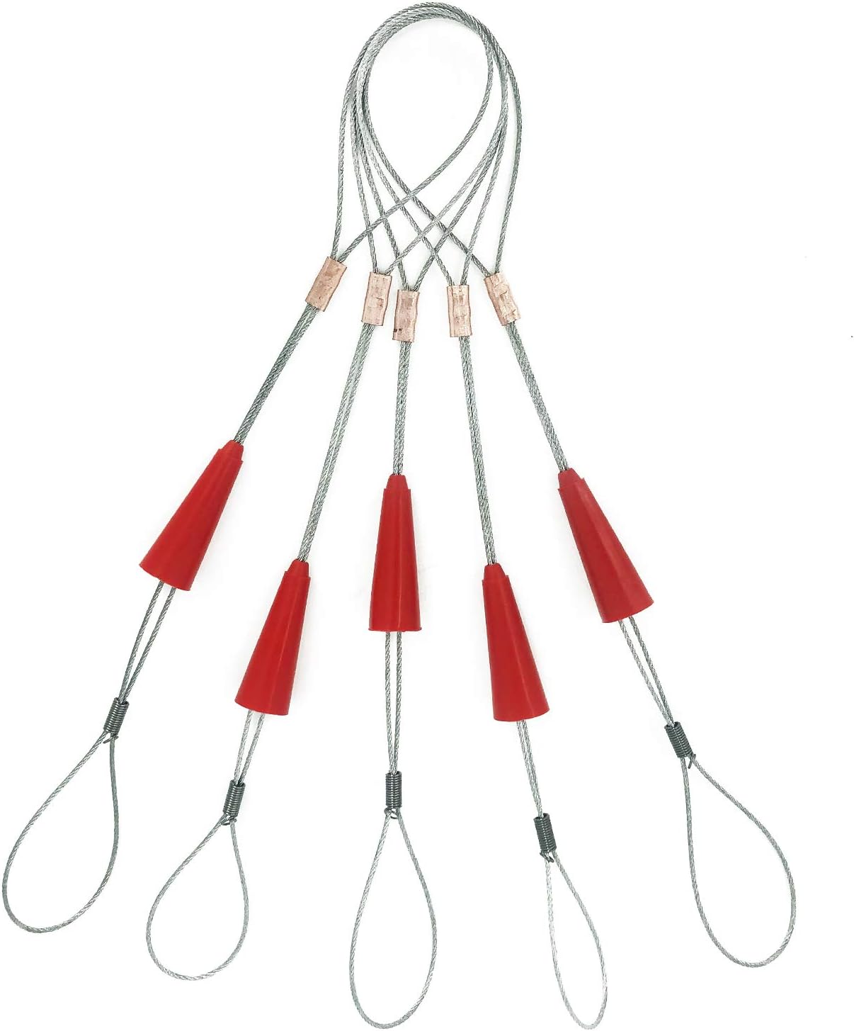 VGongTech 5pcs Universal Cable Puller Fastener Wire Traction Tape