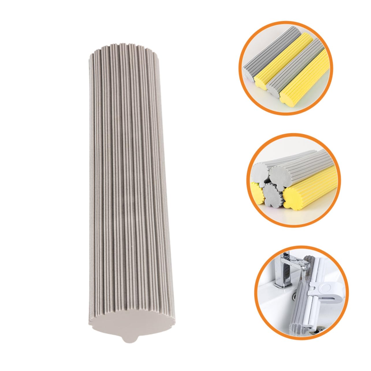 FOMIYES Replacement Super Absorbent Sponge Mop Refill for Efficient Home Cleaning Supplies Random Color Effortless Action for Quick Liquid Absorption