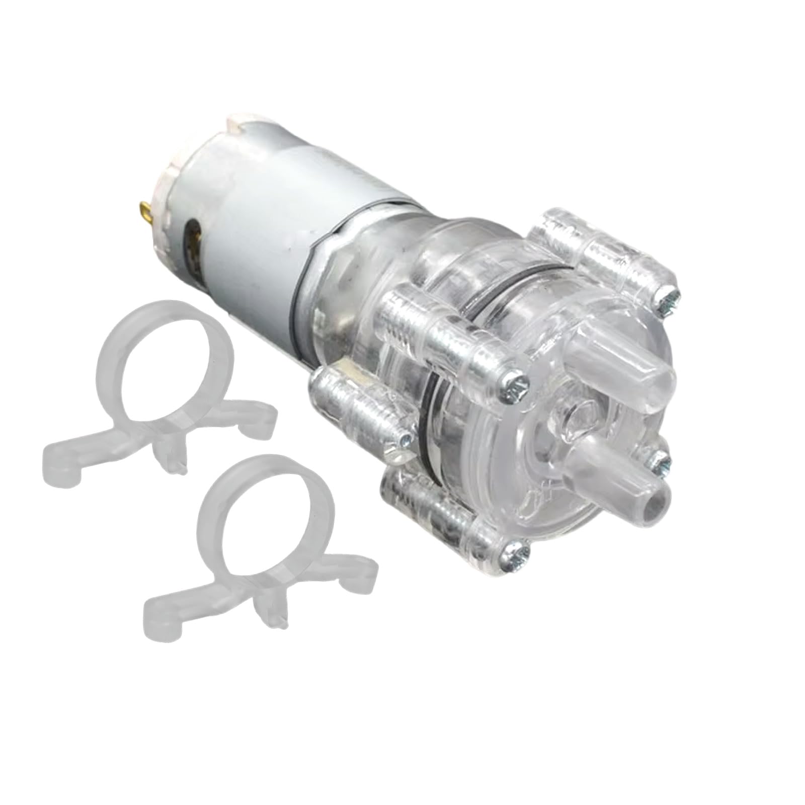 CHANCS 385 Diaphragm Self-Priming Pump DC 24V Motor Shock Absorption Water Pumps for Most DIY Projects