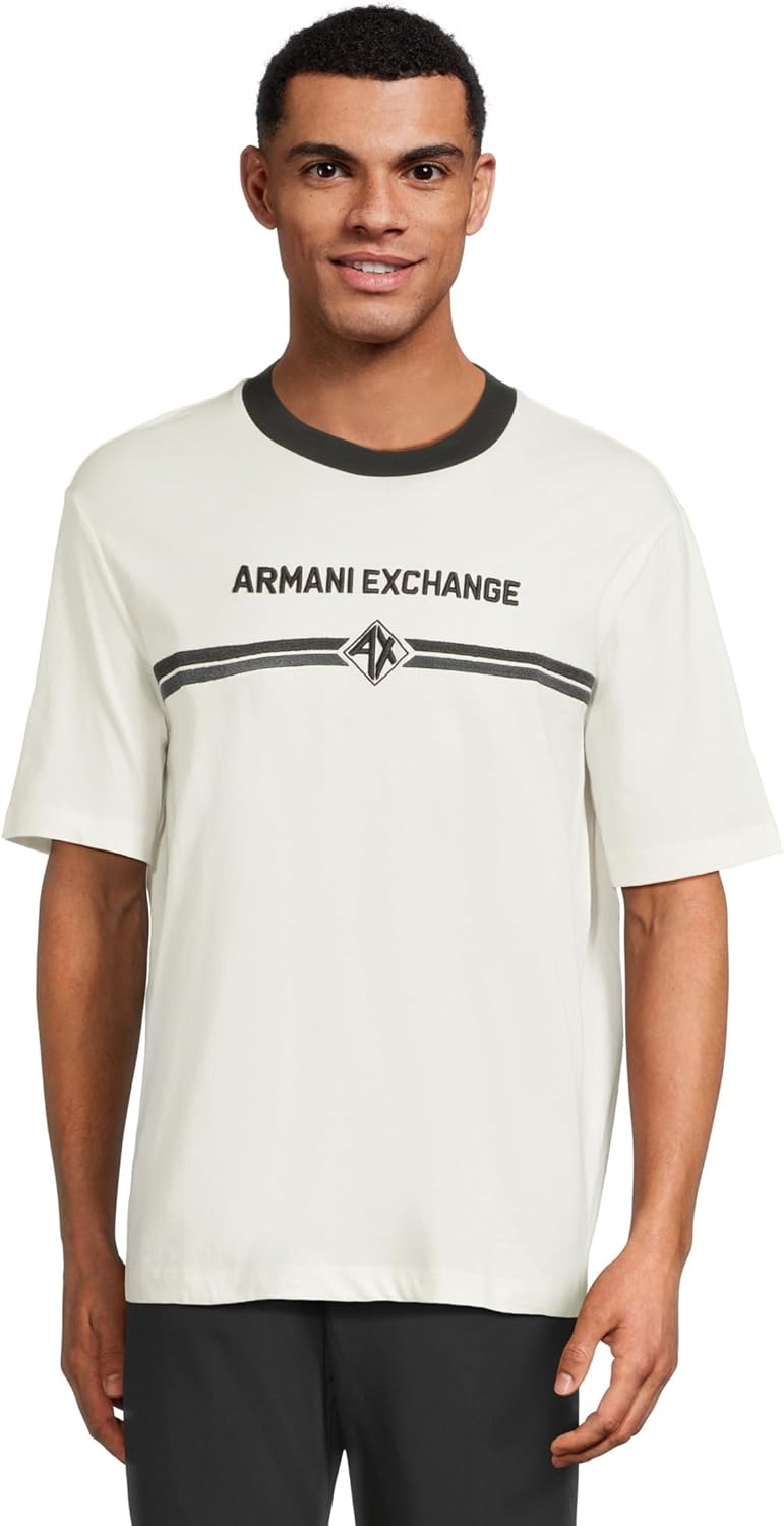 Armani Exchange Men's Line Logo Tee