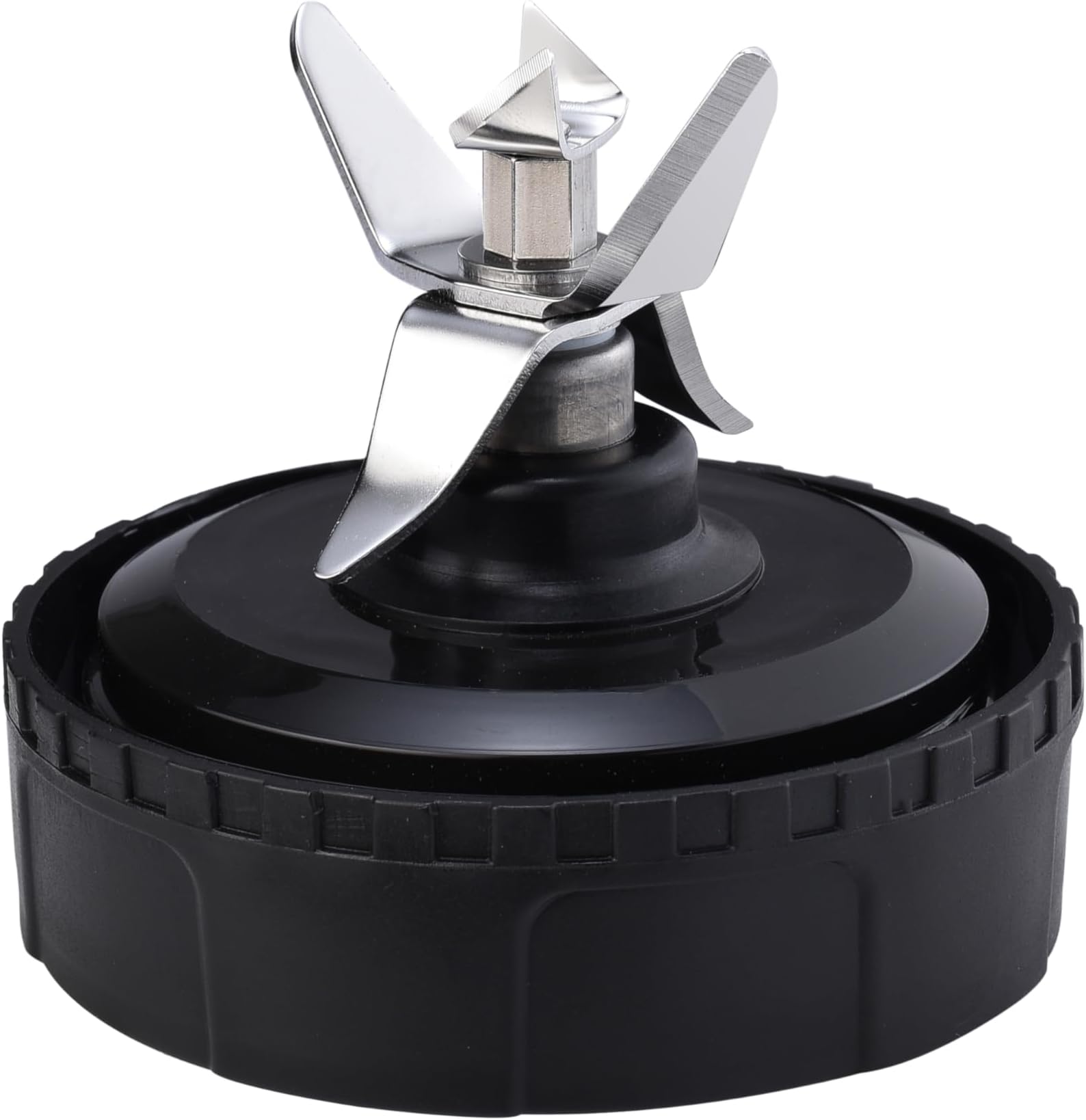 Blender Blade Fit for Ninja, Replacement Parts 6 Fin Male Blade with Rubber Gasket, Blender Accessories Compatible with Nutri Ninja Auto IQ BL620C BL660 BL740 BL780 QB3000, Only Fit 16oz Cups