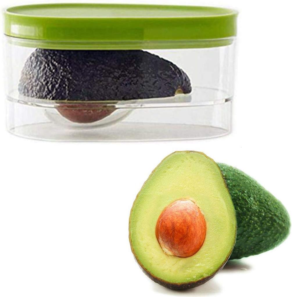 Avocado Saver Storage, JUSTDOLIFE Reusable Avocado Saver Container Well Sealed Avocado Fresh Keeper Fruit Container for Half Avocado Saving