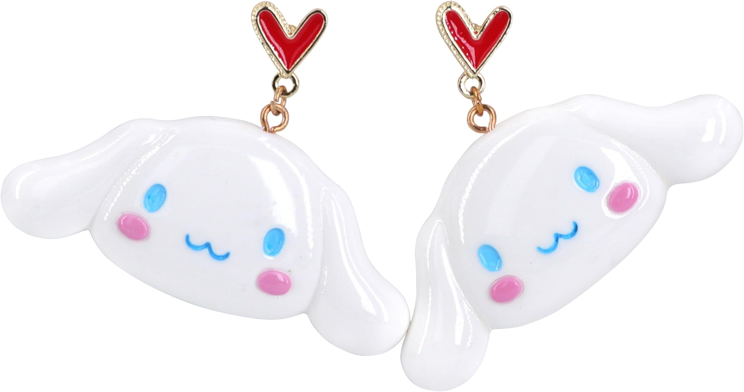 Women's Earrings Anime Cinnamoroll Earrings Cosplay Fashion Alloy Resin Earrings Stud Earring Melody Lovely Earring for Women Girl