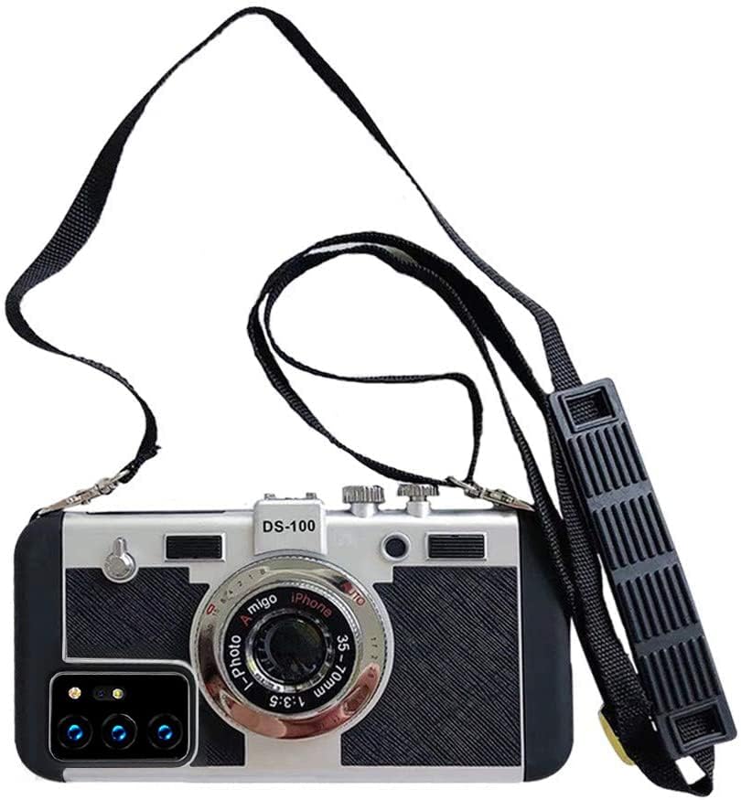 Emily in Paris - Funda para Samsung Galaxy Note 20 Ultra, estilo clásico 3D vintage, única y bonita funda con correa larga para niñas y mujeres