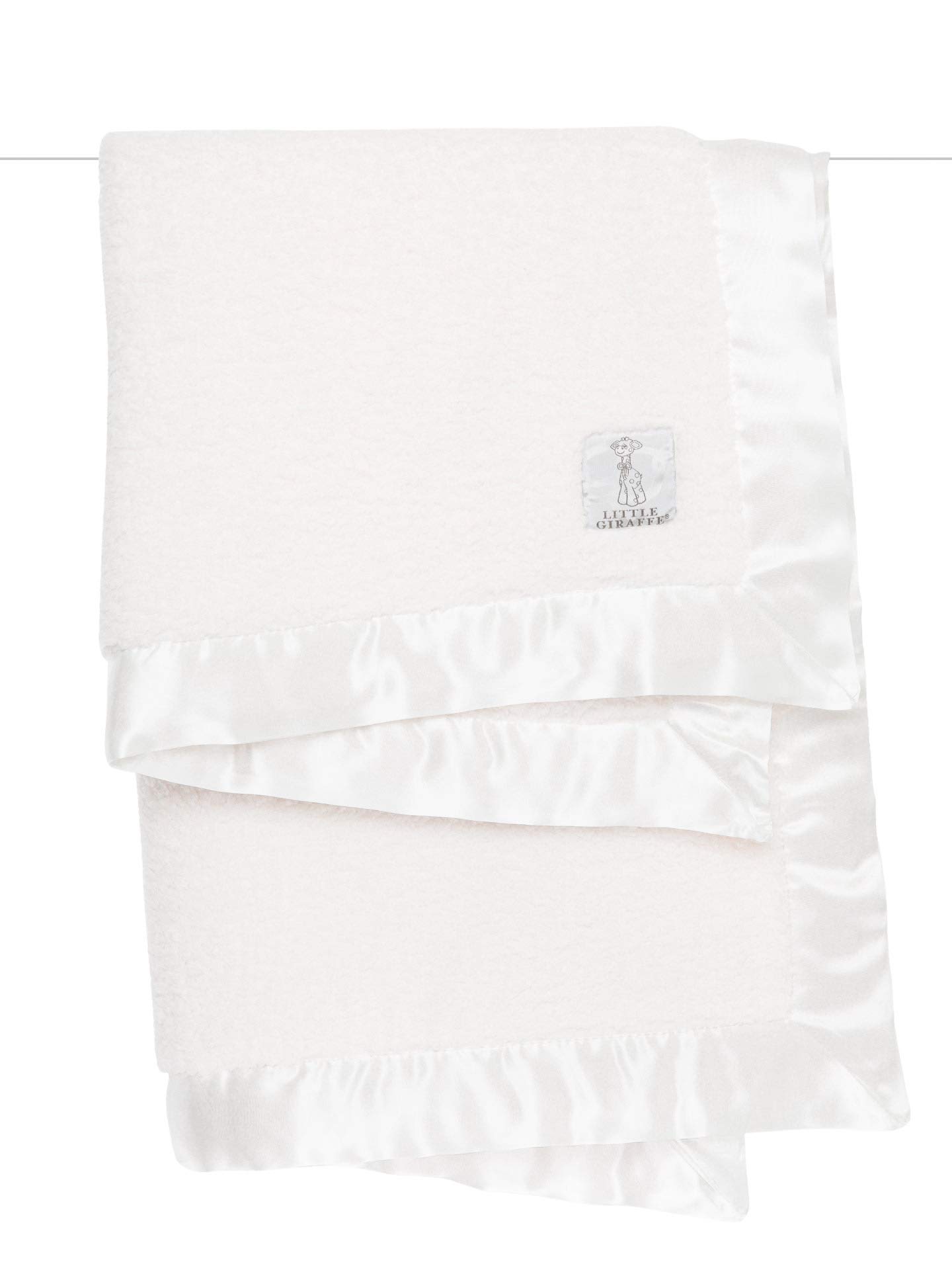 Little Giraffe Bella Baby Blanket, Cream