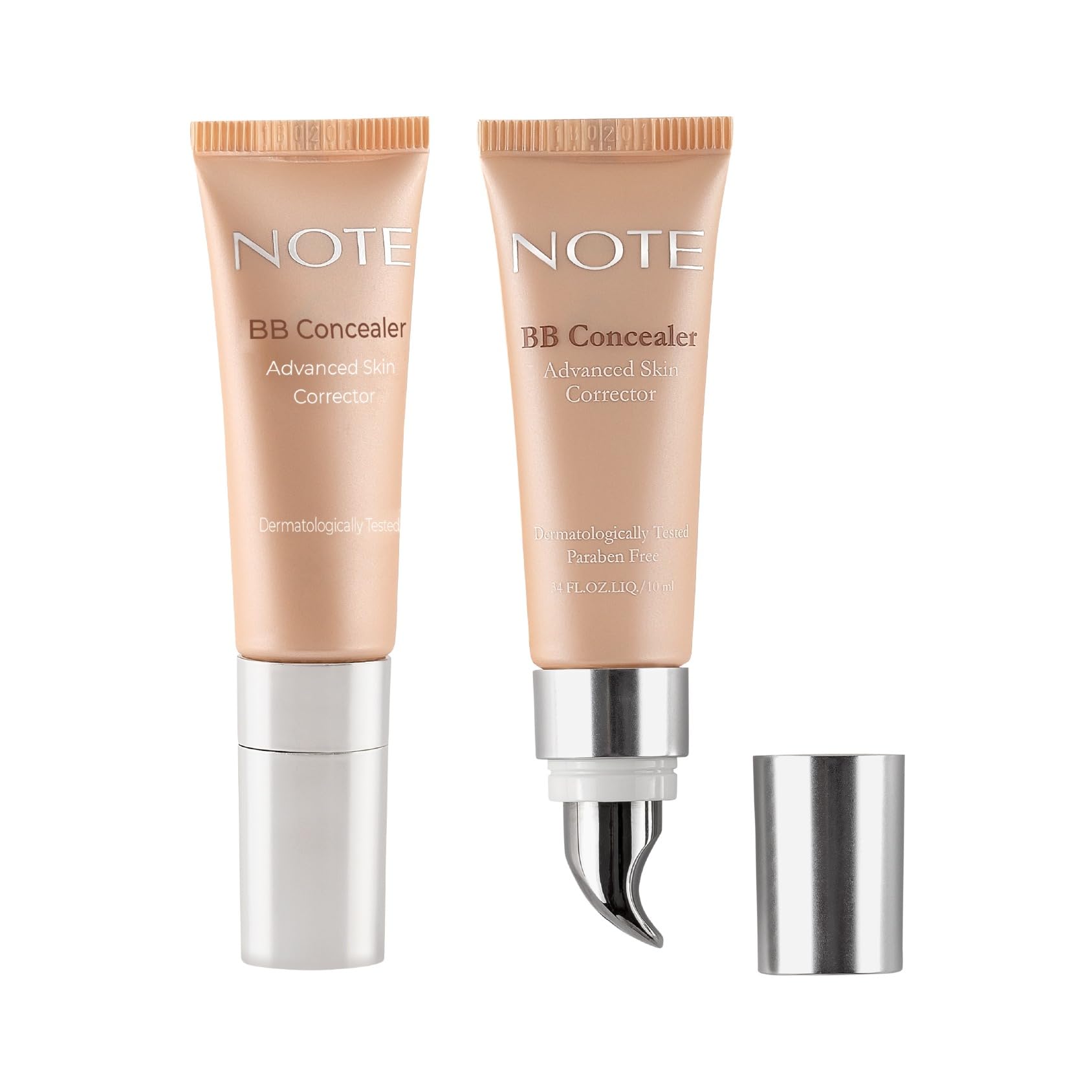 Note Cosmetique BB Concealer SPF 15 – Make Up Under Eye Concealer for Dark Circles and Fine Lines - Face Makeup – 02 – 0.3 oz