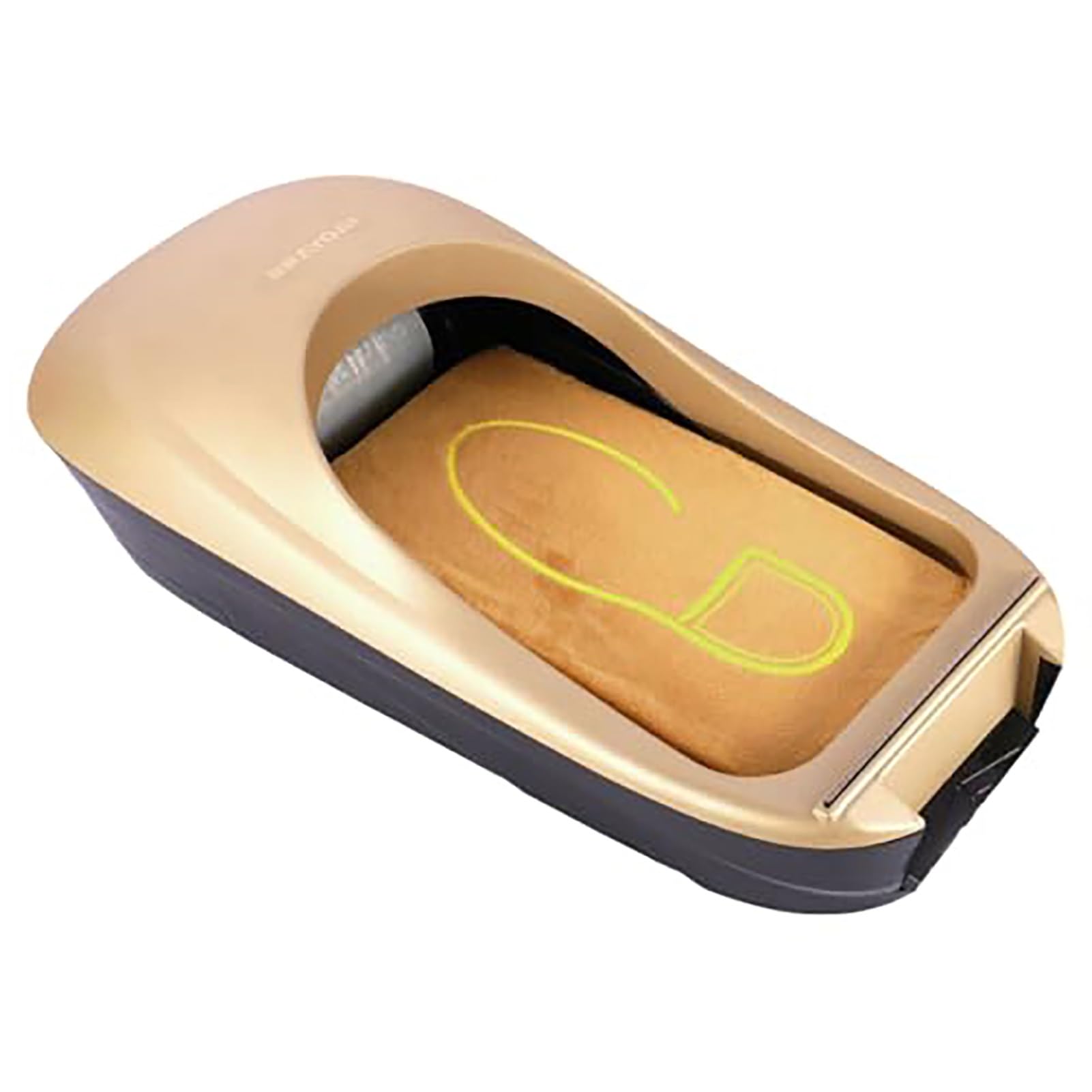 Dispensador automático de cubrezapatos, máquina de film transparente para zapatos con películas de 100 m, dispensador portátil de cubrezapatos, protector de pies y alfombras, dispensador de cubrezap