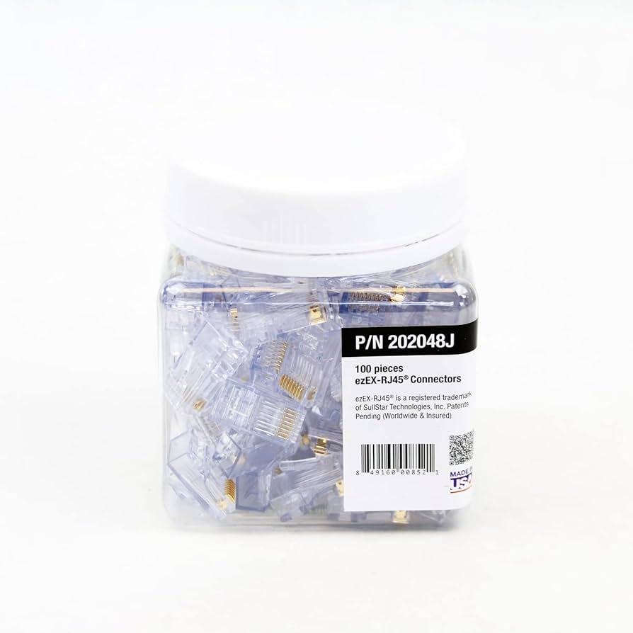 Platinum Tools Ezex48 Connector 100/Jar Accessory Box