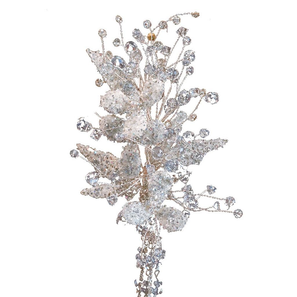 Bridal Headwear Korean Crystal Pair Clip Wedding Hair Trim With White Gauze Dress Accessories