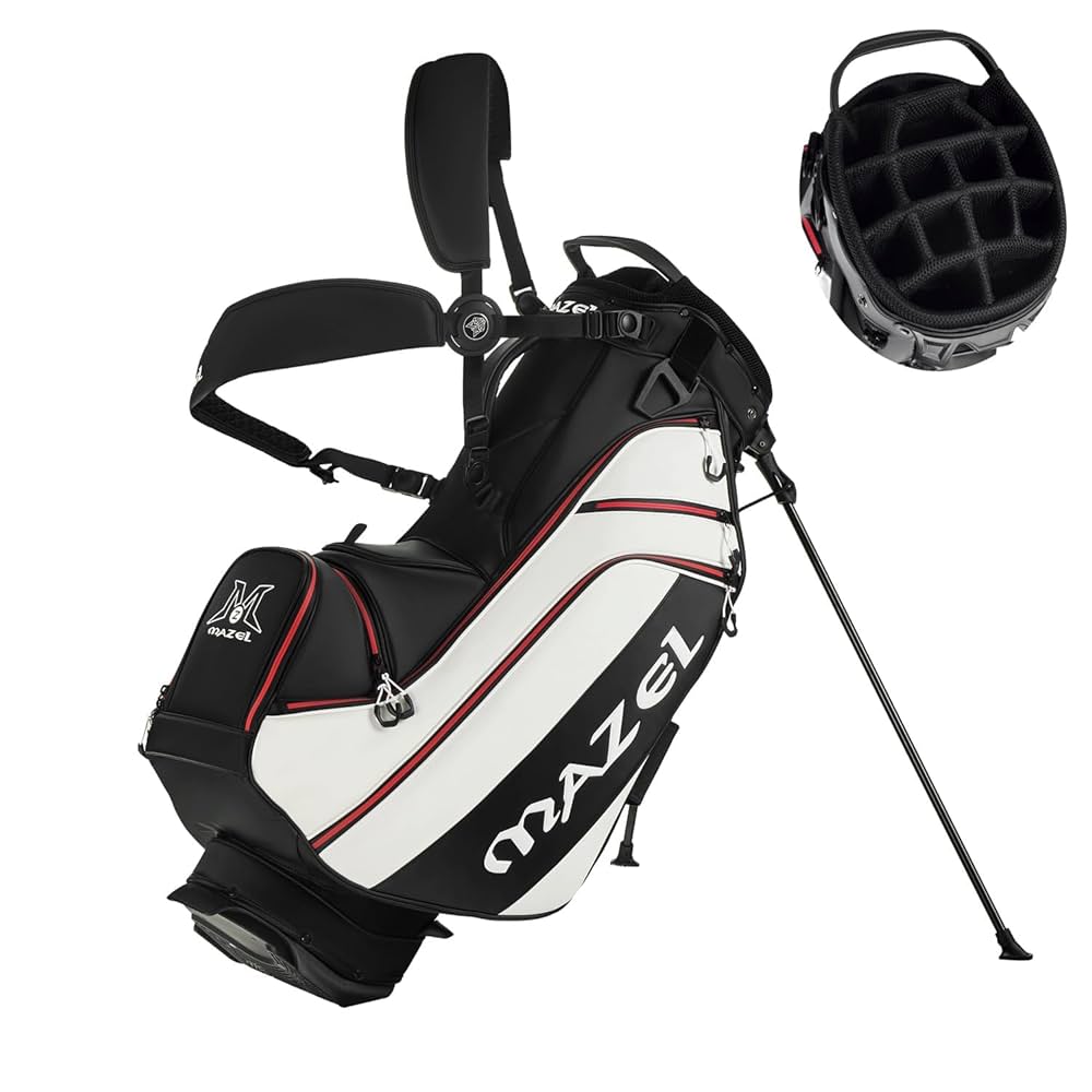 Amazon.co.jp: MAZEL (マゼル) キャディバッグ ゴルフ スタンド