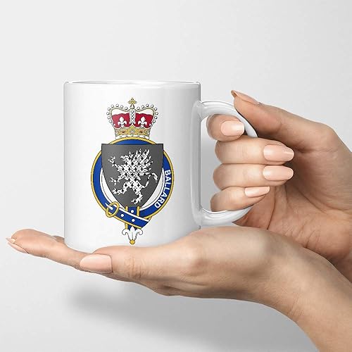 Miniatura 3 de HARD EDGE DESIGN English Garter Family Ballard Coffee Mug, 11oz, White