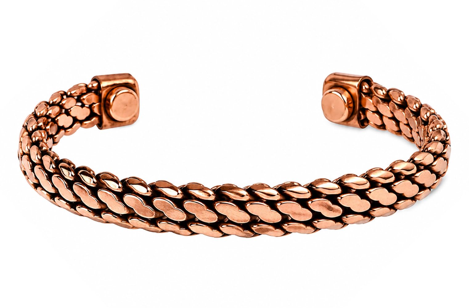 Touchstone Pure Copper Bracelet, Woven