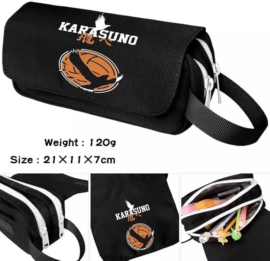 Amazon.co.jp: ハイキュー 筆箱 筆入れ ペンケース パンケース