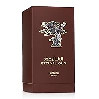 Vista 5 de Lattafa Eternal Oud Eau De Parfum Espray, 3,4 onzas (Unisex)