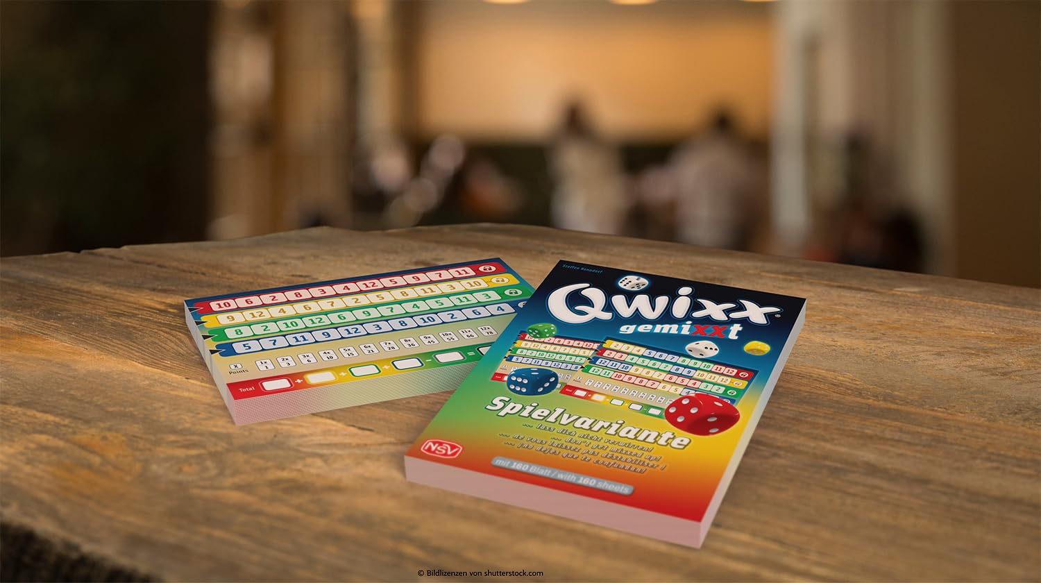 NSV - 5401 - QWIXX GEMIXXT - Zusatzblöcke - 4