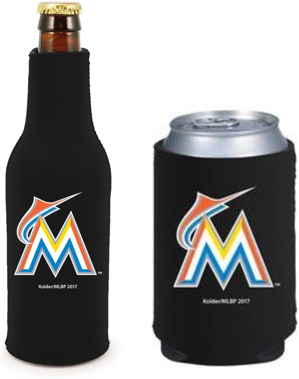 MLB Baseball Can & Bottle Neoprene Holder Insulator Beverage Cooler : Sports & Outdoors
