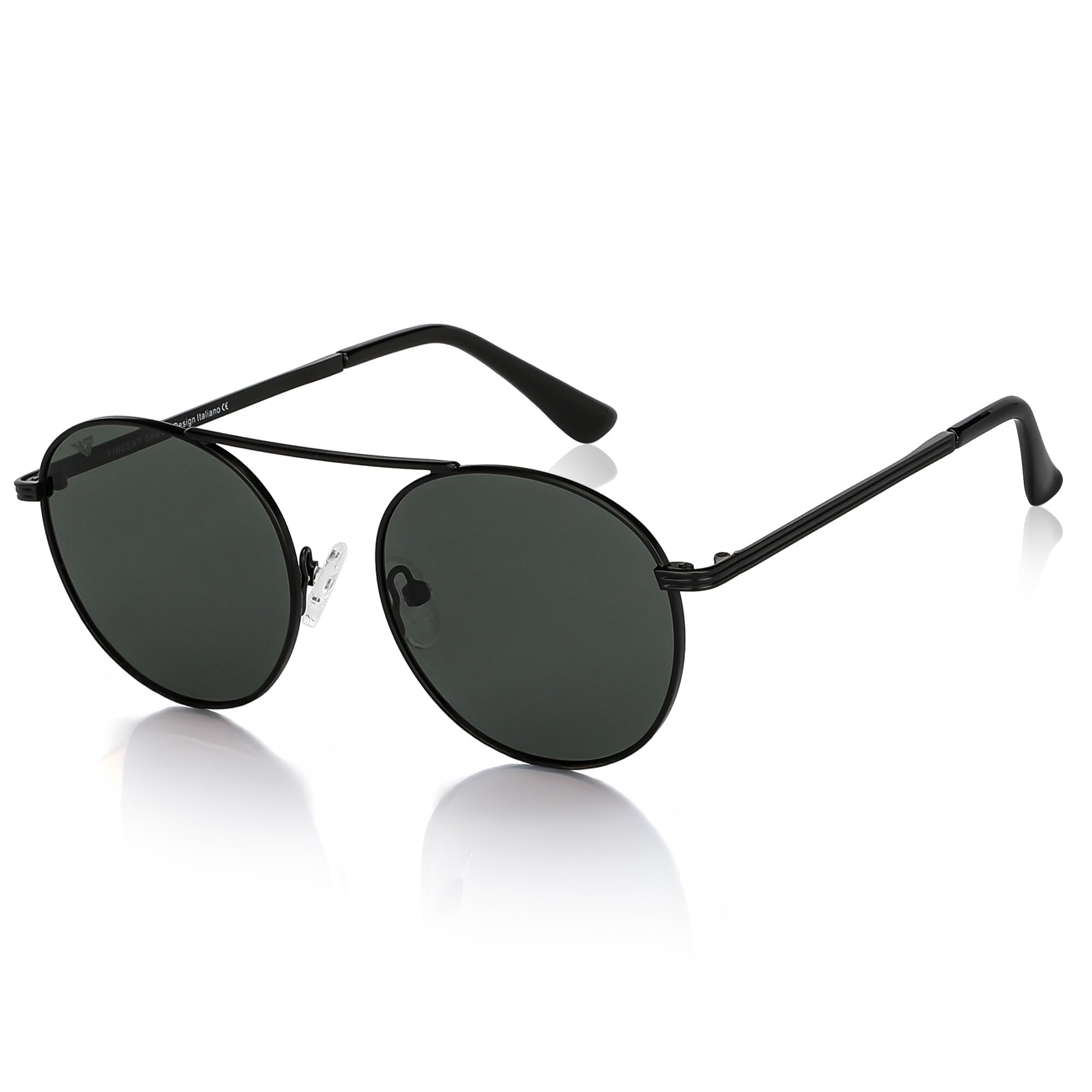 vincent chase eyewear By Lenskart | Full Rim Round Sunglasses| Polarized And 100% Uv Protected | Men & Women-picture-44