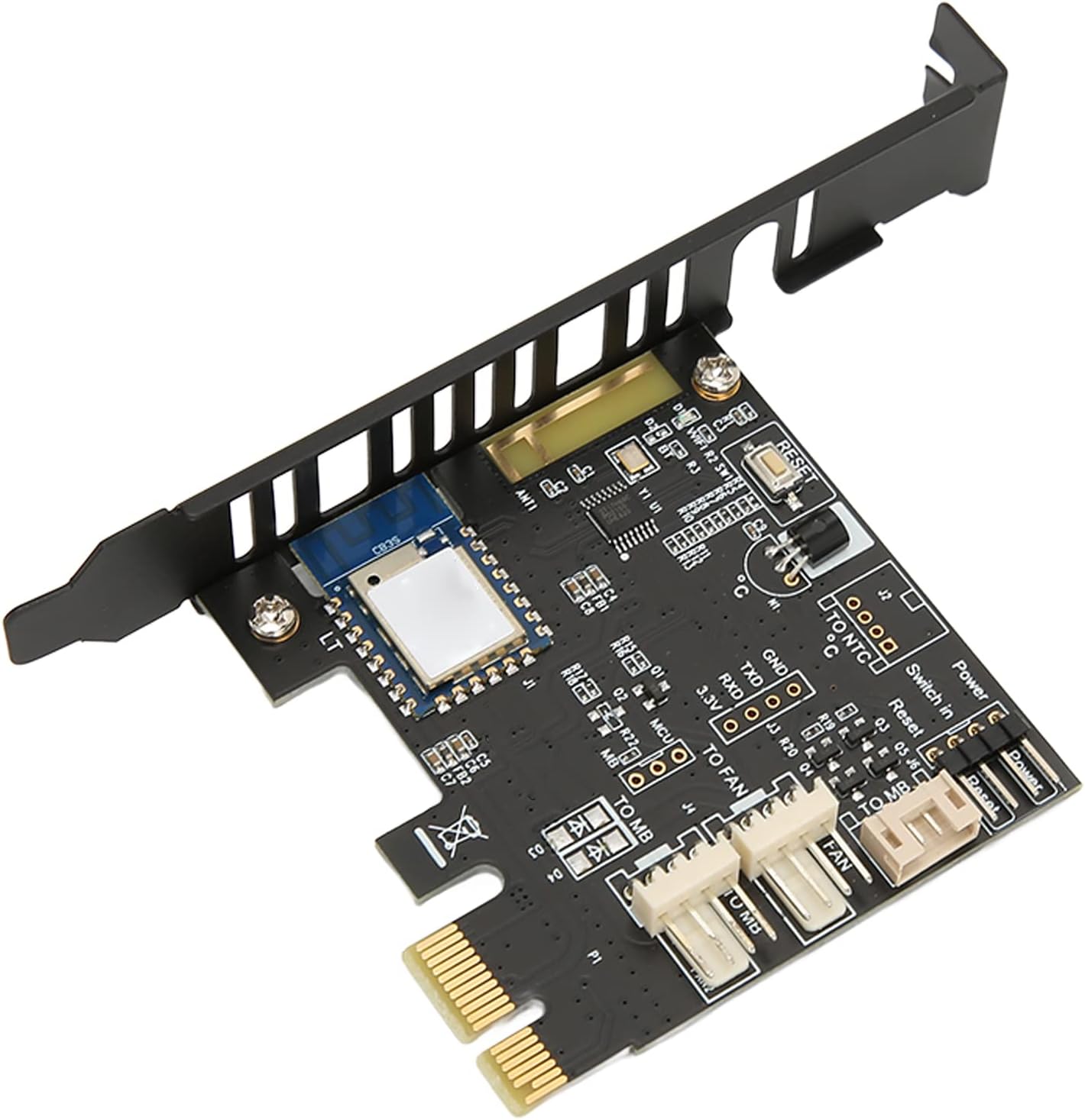 Elprico PC Remote Card, 2.4G Wireless Computer Remote Control, Reset