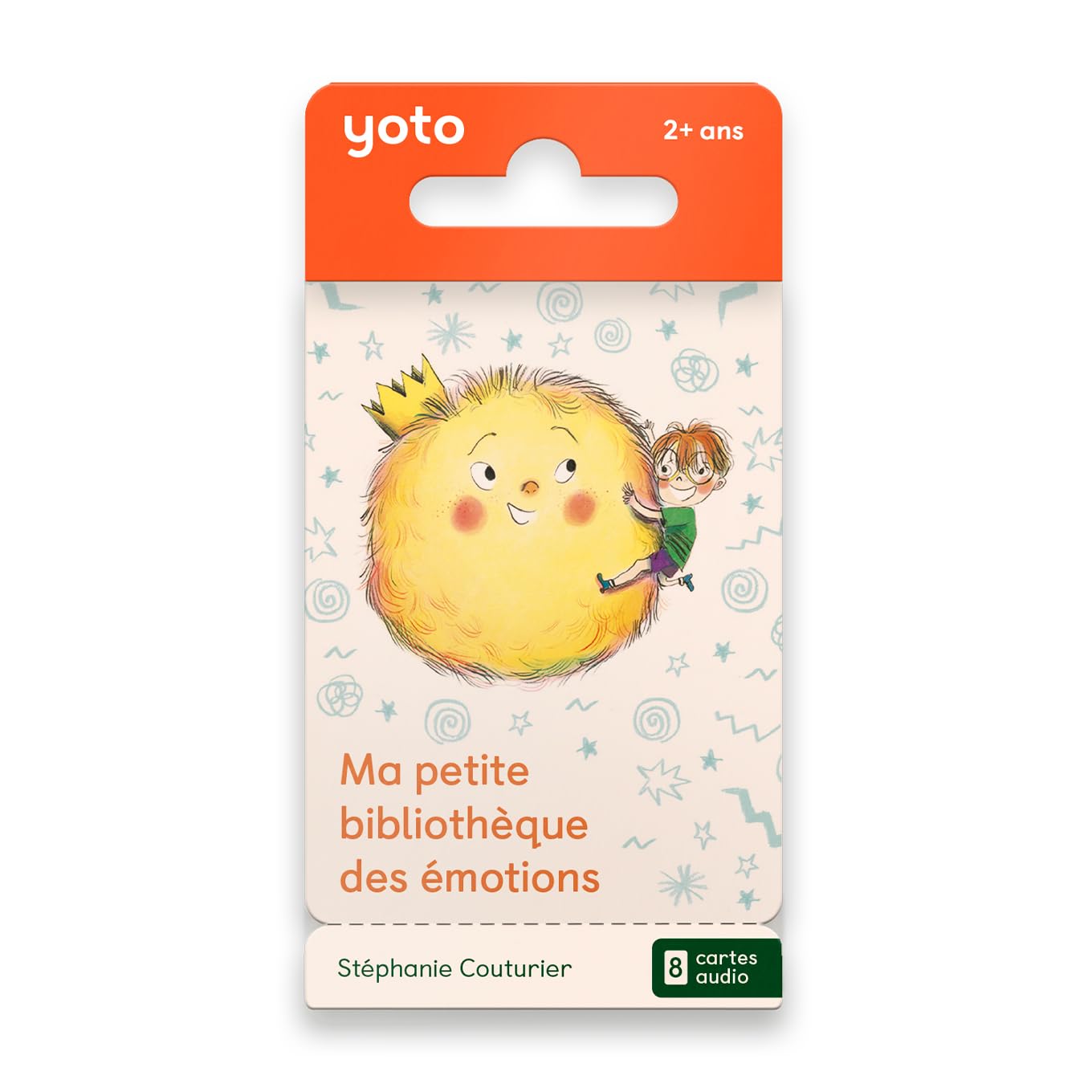 Yoto Die kleine Bibliothek der Emotionen, Hörbuch für Kinder auf Französisch, zum Hören auf Geschichtenerzähler, Nachtlicht und Geschichtenbox, Yoto Player und Mini, Meditation 3 bis 7 Jahre