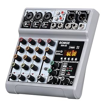 DJミキサーポータブル　オーディオミキサー　Bluetooth パーティスタジオ DJミキサーポータブル オーディオミキサー Bluetooth パーティ