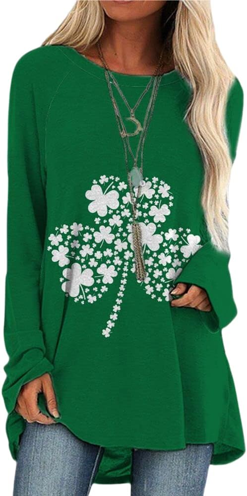 ChvityWomens Long Sleeve Western Shirts Aztec Geometric Print Casual Loose Fit Tunic Tops