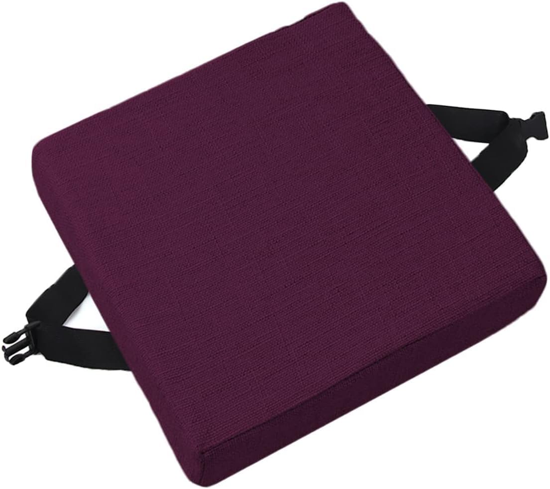 Uyeoco O13 Seat Pads For Dinin Chairs,25X25,28X28cm,30X30cm,35X35cm,40X40cm,45X45cm,50X50cm Adjustable Kitchen, Office And Garden Chair With Ties Non Slip Comfortable Cushion(,40X40x3cm)