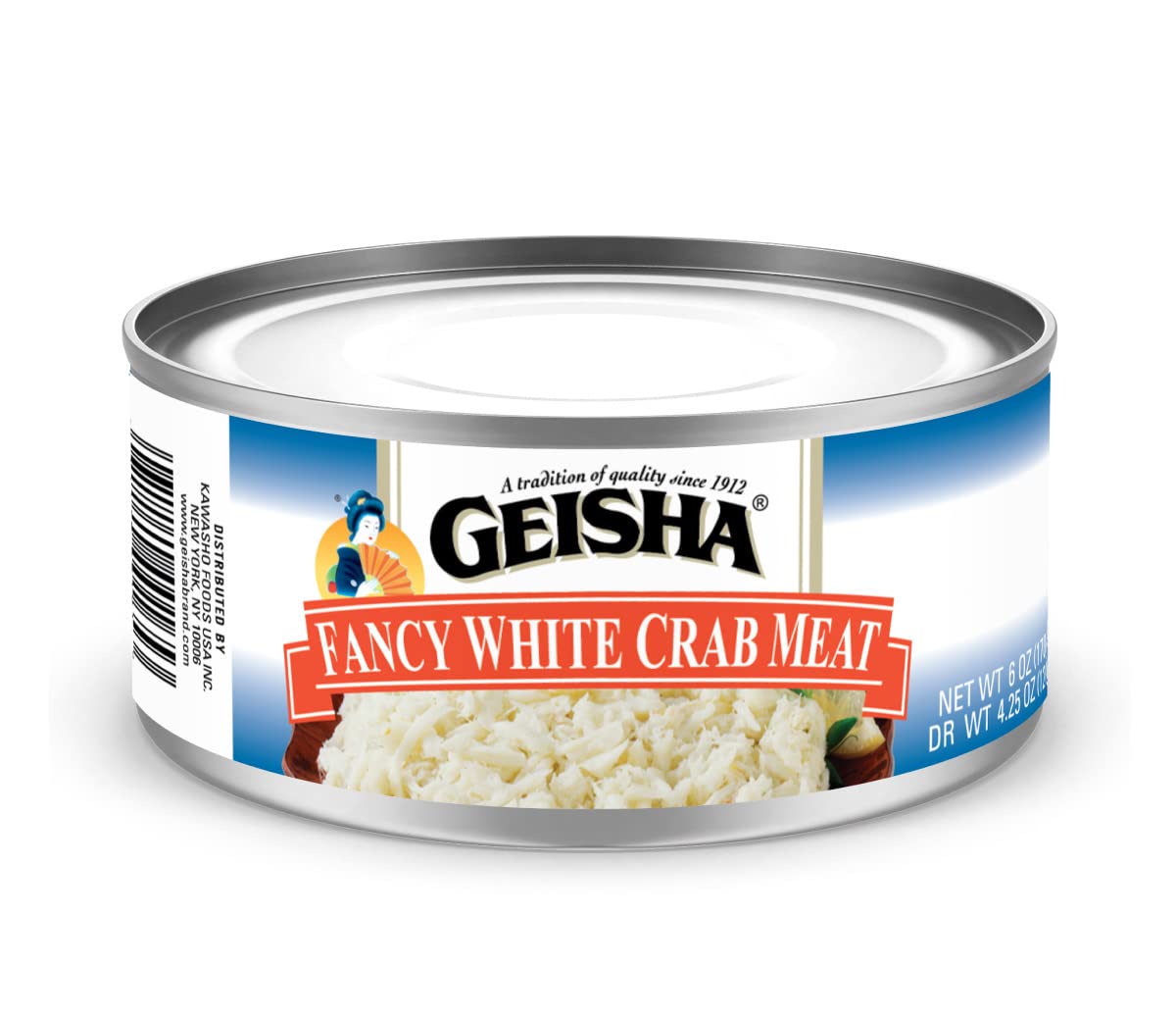 Amazon.com : GEISHA Fancy White Crab Meat 6OZ. (Pack of 12