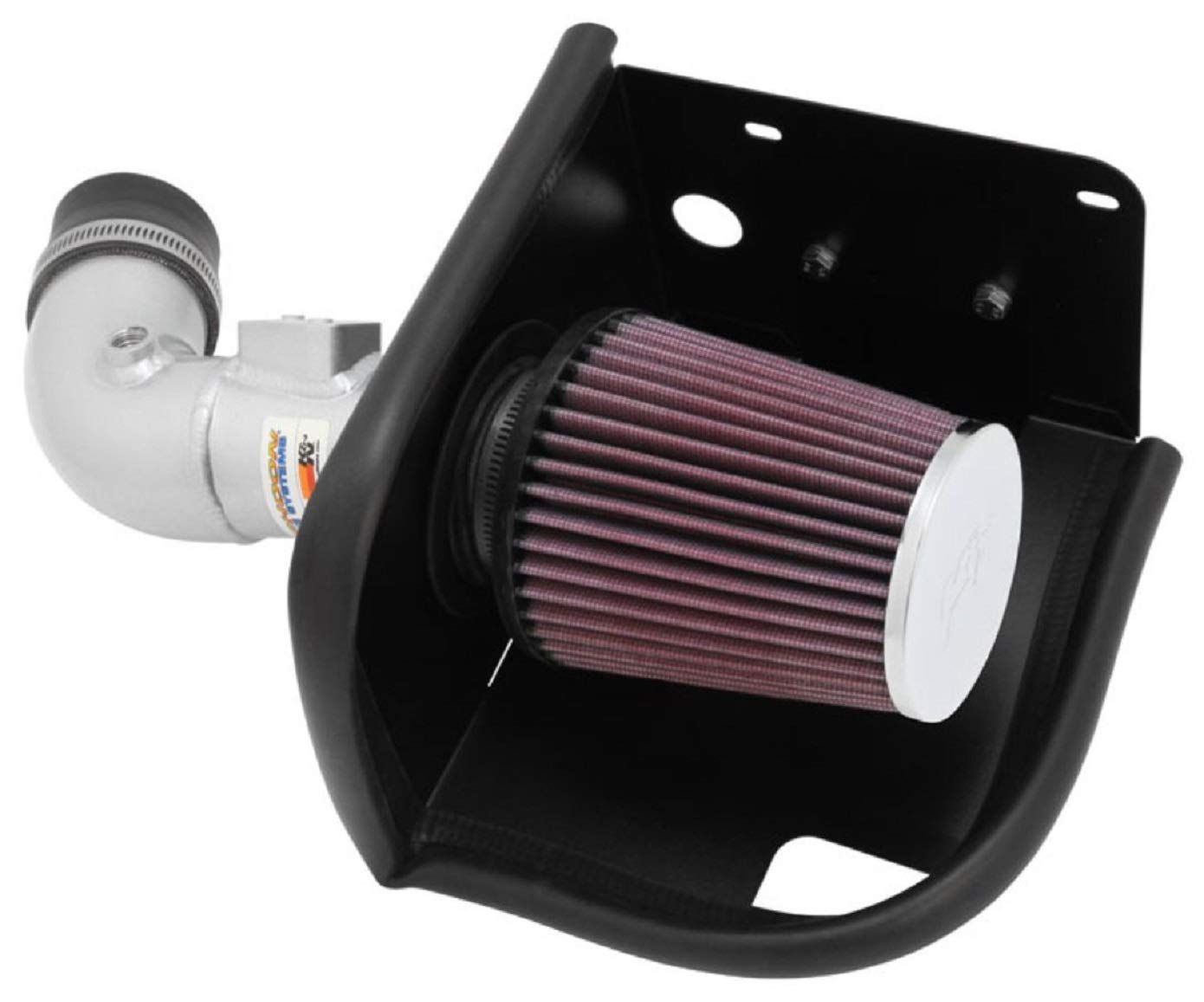 K&N Cold Air Intake System: High-Flow Air-Filter, Increase Performance & Horsepower: Compatible with 2011-2018 FORD Fiesta; 2008-2013 FORD Fiesta VI,