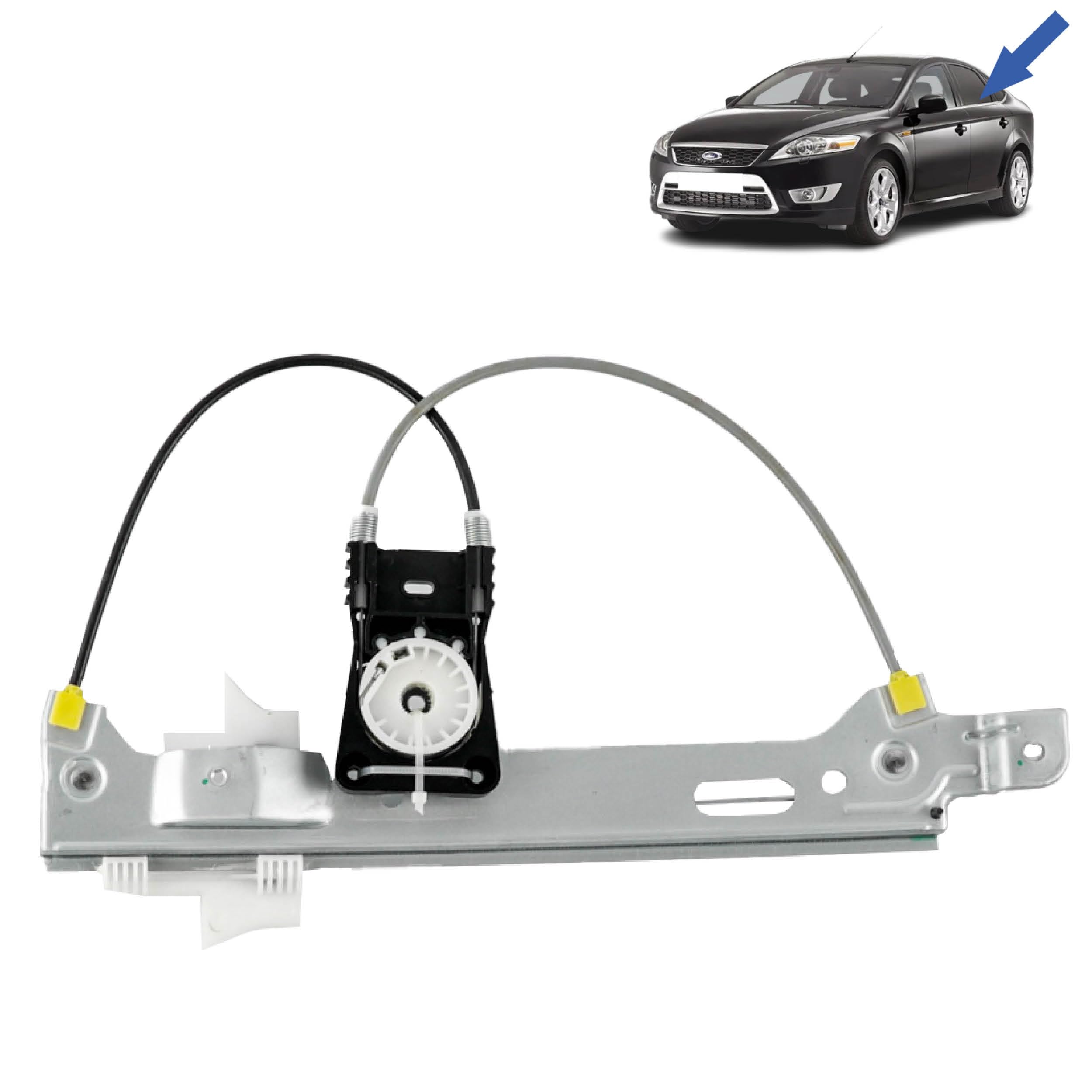 STARKIT PERFORMANCE Elevalunas compatible para Mondeo 4 (BA7) (2007-2015) TRASERO IZQUIERDO (trasero conductor). 1461680, 1523714, 1736497, 1776599
