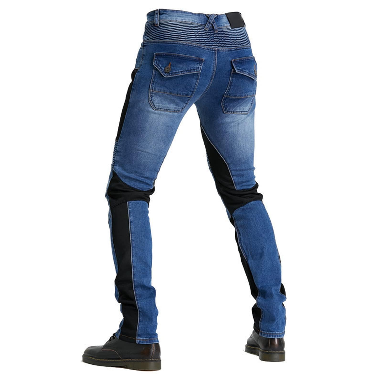 Pantalon Moto Homme Homologué, Respirant Jean Moto Homme Avec Protection, Surpantalon Moto Disponible Dans Une Large Gamme de Couleurs