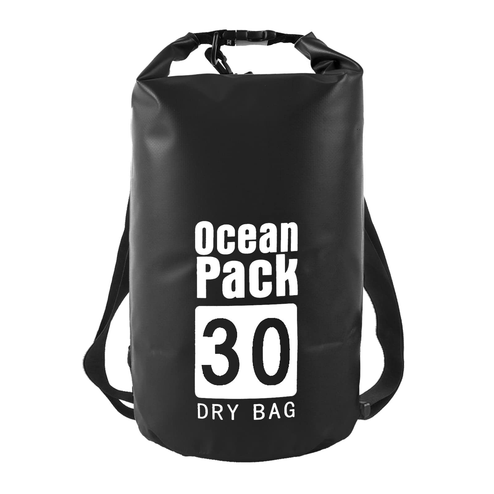 OPAHUTER Floating Waterproof Dry Bag,30L Dry Bag Waterproof Bag Shoulder Strap Backpack for Kayaking/Fishing/Rafting/Swimming/Camping/Snowboarding