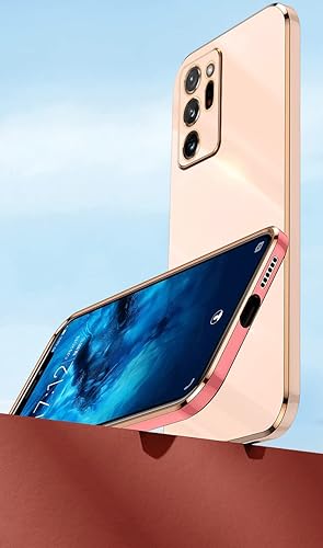 Miniatura 2 de Funda compatible con Galaxy Note 20 Ultra, protección completa de lente de cámara y galvanoplastia a prueba de golpes, TPU para Samsung Galaxy Note